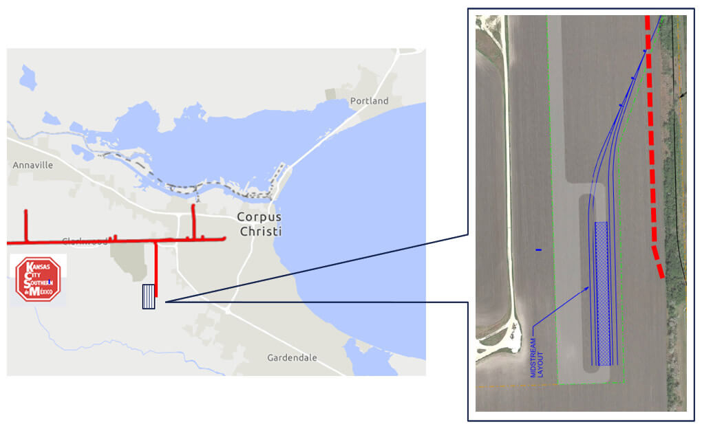 Map showing the location of BTB Refining LLC